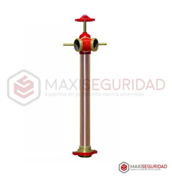 Columna para hidrante 2 bocas c/llave
