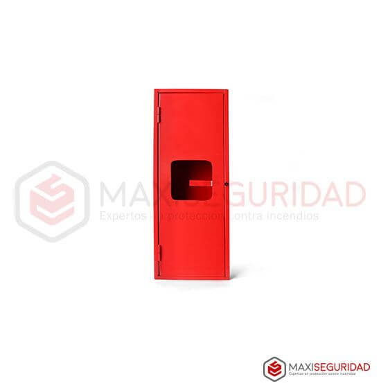 Gabinete matafuego x 5 Kg c/puerta enteriza-visor