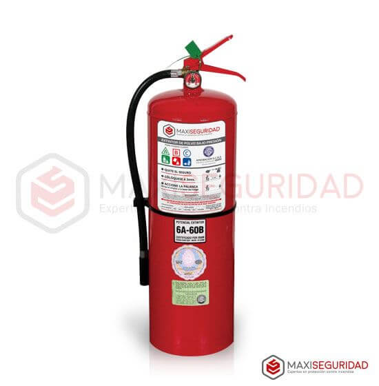 Matafuego a base de polvo ABC - 10 Kg