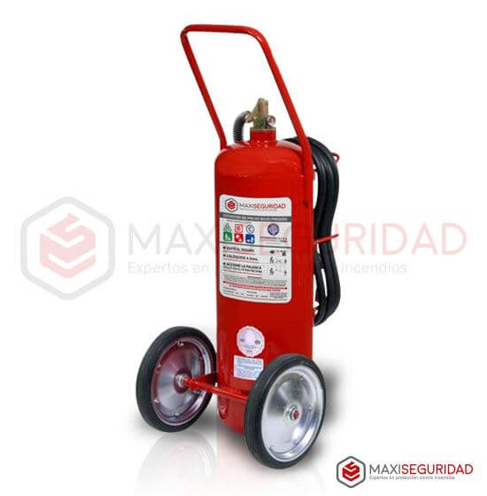 Matafuego rodante a base de polvo ABC - 70 Kg