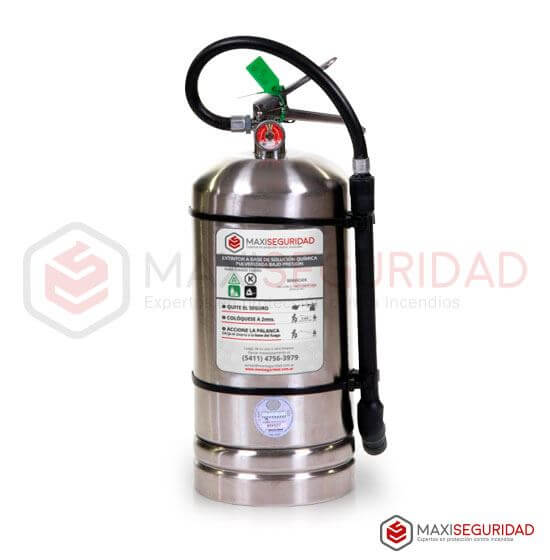 Matafuego a base acetato de potasio - 6 Lt