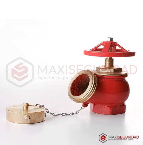 Válvula teatro 50.8 mm c/ tapa bronce