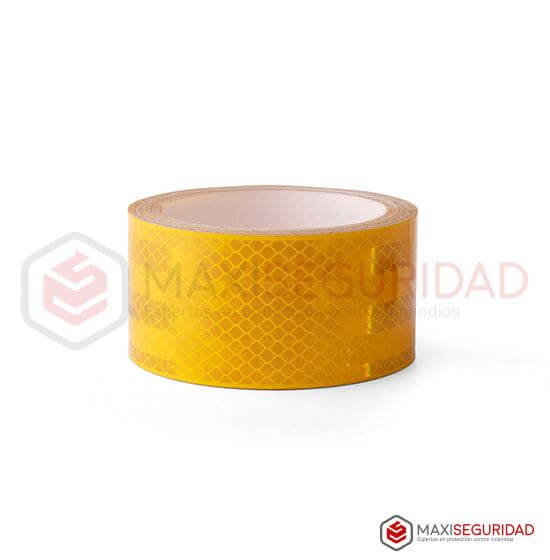Cinta reflectiva 3M amarillo x Mt